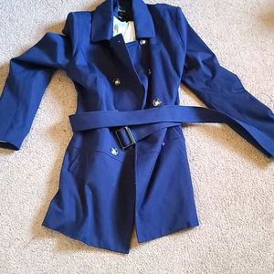 Belted Trench Jacket
